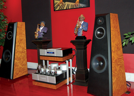 The complete Aurum Acoustics system